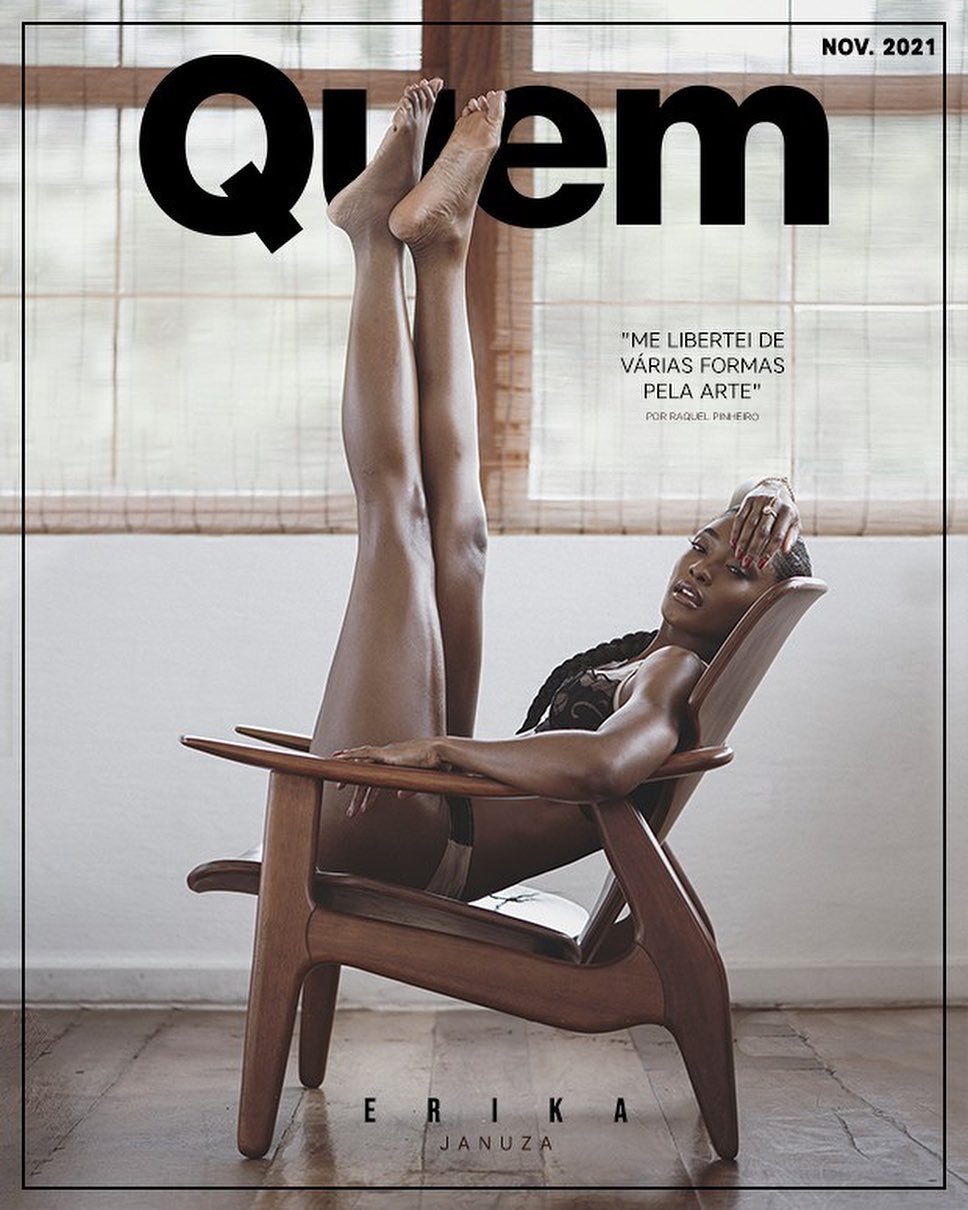 Érika Januza – Revista&nbsp;Quem