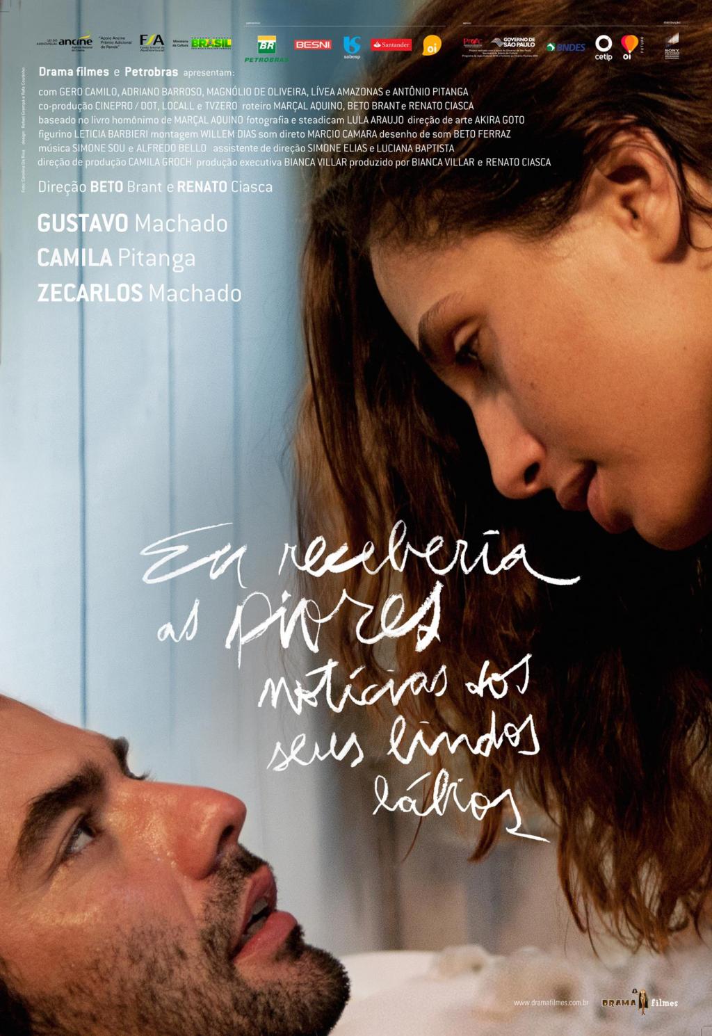 Sexo em Cena: Camila Pitanga no filme "Eu Receberia as Piores Notícias dos seus Lindos&nbsp;Lábios"